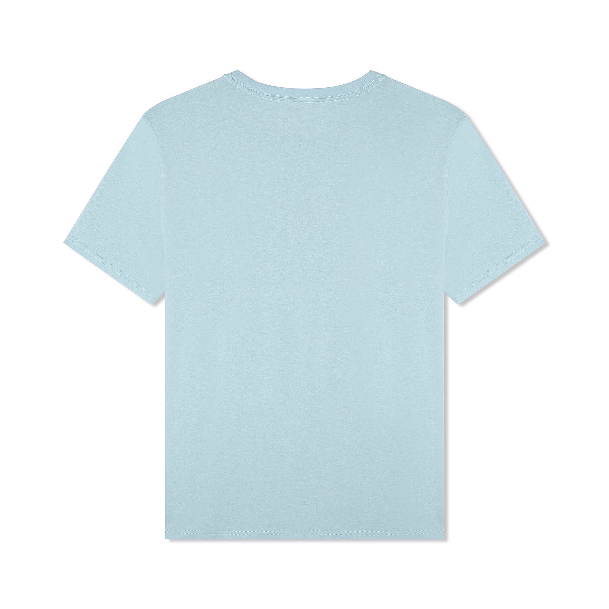 Stacked Nation HY-Blend Crew Tee Sky Blue